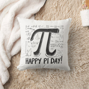 Pi Day Throw Pillow – Cosy & Fun Math Lover