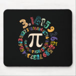 Pi Day Vintage Pi Number 3  Mouse Pad<br><div class="desc">Pi Day Vintage Pi Number 3</div>