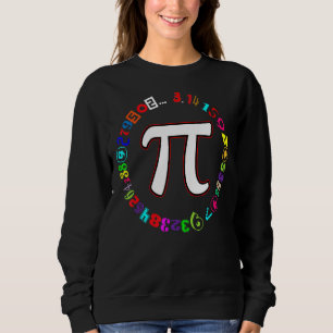 Pi Day Women Kids Men Toddler Math Teacher Funny Sweatshirt