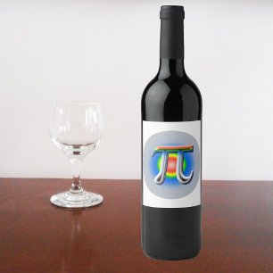 Pi Day Zone Wine Label