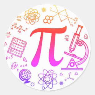 Pi Enthusiast Classic Round Sticker