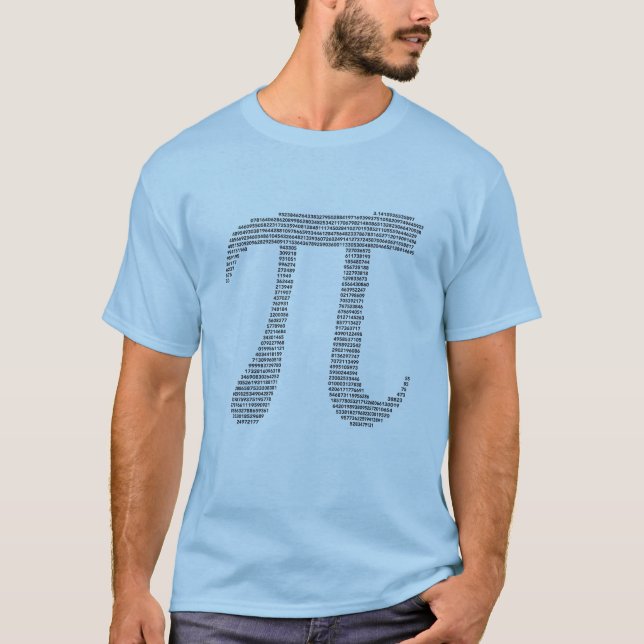 Pi fractal numbers T-Shirt (Front)