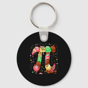 Pi Ice Cream Drip Math Pi Math Funny Pi Day Symbol Key Ring