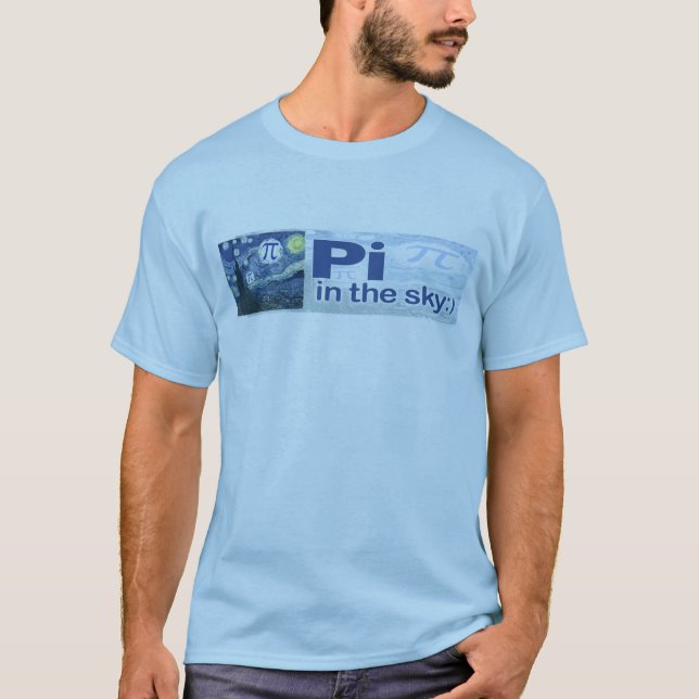Pi in the Sky by Mudge Studios T-Shirt (Front)