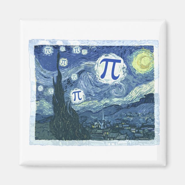 Pi in the Sky Magnet (Front)