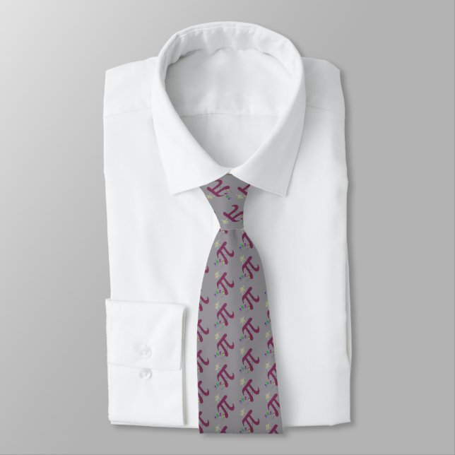 Pi in the Sky Neck Tie (Tied)