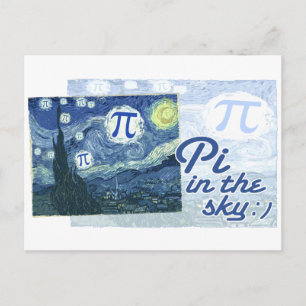 Pi in the Sky Postcard