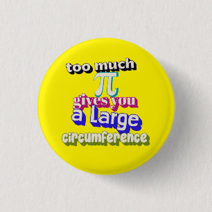 Pi joke, Math pun, Funny maths pin, teachers badge