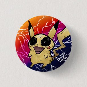 Pi Kachu 3 Cm Round Badge