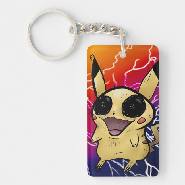 Pi Kachu Key Ring (Front)