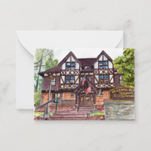 Pi Kappa Alpha, Cornell University Postcard-style Card