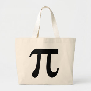 Pi Large Tote Bag