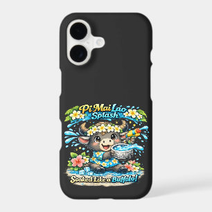 Pi Mai Lao Splash Soaked Like a Buffalo Funny Shir