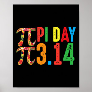 Pi Math Science Stem Gift 3.14 Pi Day 2 Poster