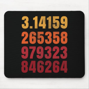 Pi Math Science Stem Gift 3.14 Pi Day 3 Mouse Pad