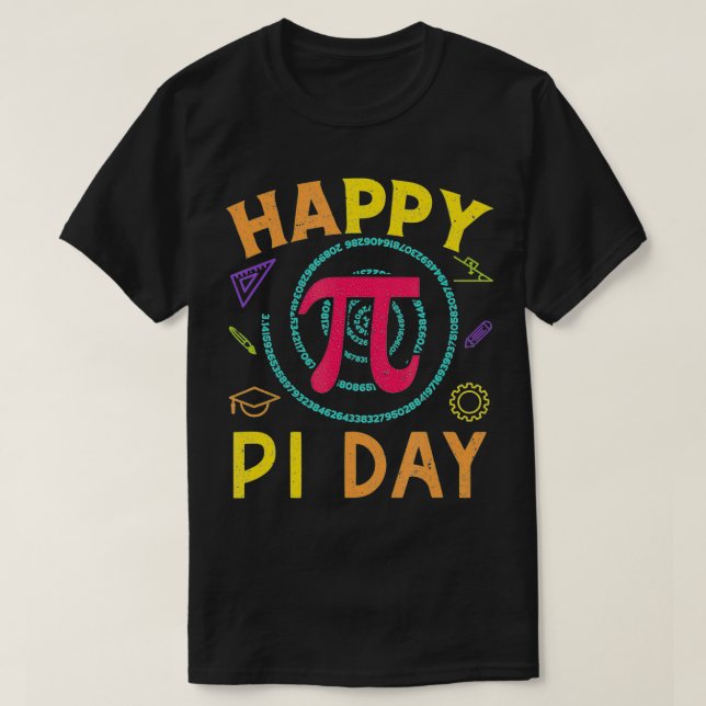 Pi Math Science STEM Gift 3 T-Shirt (Design Front)