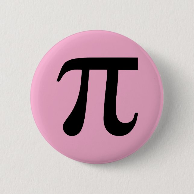 Pi Math Symbol Button (Front)