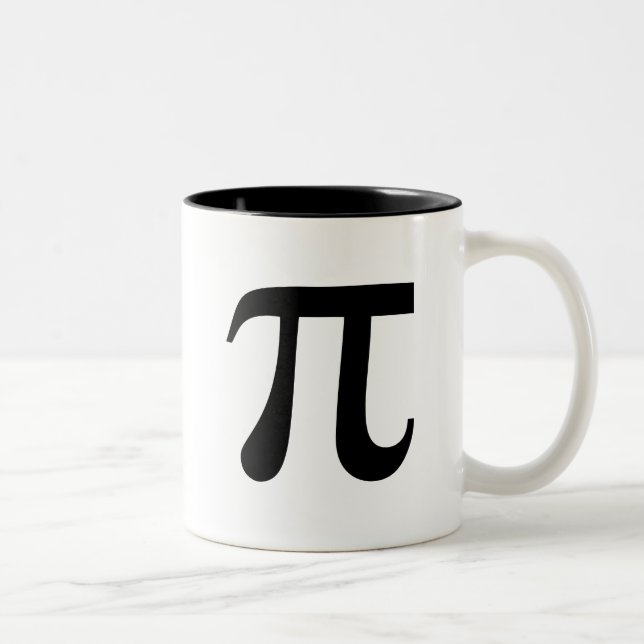 Pi Math Symbol Coffee Mug (Right)