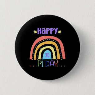 Pi Math Teacher Students Funny International Happy 6 Cm Round Badge