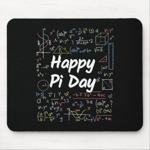 Pi Math Teacher Students Funny International Happy Mouse Pad