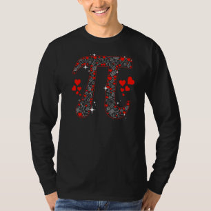Pi Math Valentine Math Teacher Valentine's Day T-Shirt