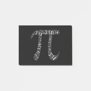 Pi Maths Nerd Post-it Notes