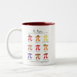 Pi Menu Cute Math Pi Day Coffee Mug<br><div class="desc">Our Pi Menu design makes a great gift on this coffee mug for a math lover on your list!  Mathematicians,  teachers and baking lovers will love it!</div>