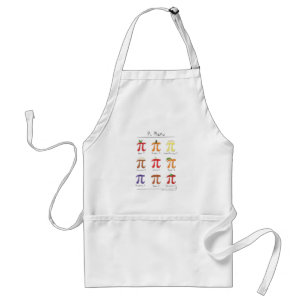 Pi Menu Cute Math Pi Day Pie Baking Apron
