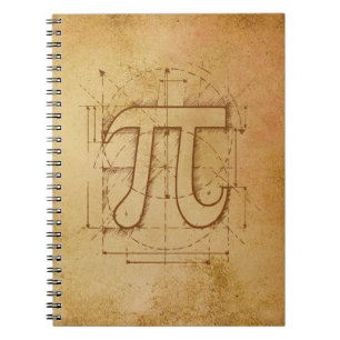 Pi Number Drawing Notebook