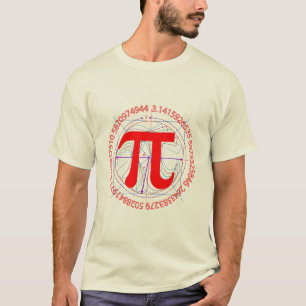 Pi Number Drawing T-Shirt