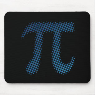 Pi Number Symbol Mouse Pad