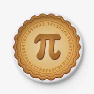 Pi Paper Plates for PIE