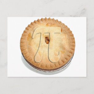 PI PIE CRUST 3.14 POSTCARD