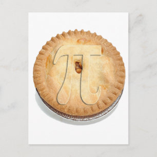 PI PIE CRUST! Cutie Pie - Celebrate Pi Day! π Postcard