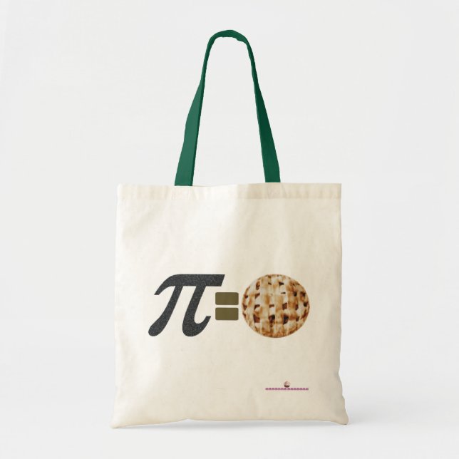 Pi = Pie Tote Bag (Front)