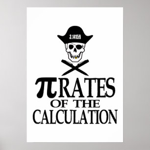 Pi-Rates of the Calculation Poster