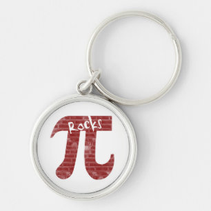 Pi Rocks Key Ring