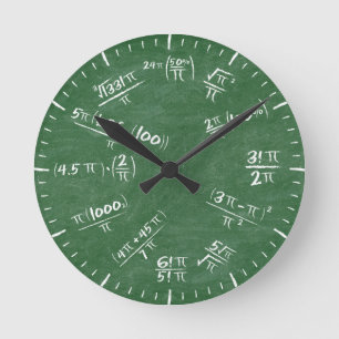 Pi Round Clock