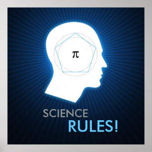 Pi - SCIENCE RULES   Math Poster