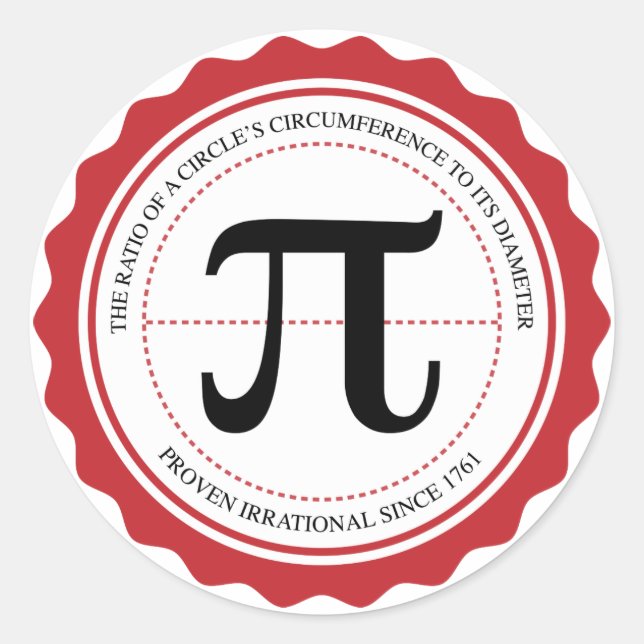 Pi Seal Sticker (Front)