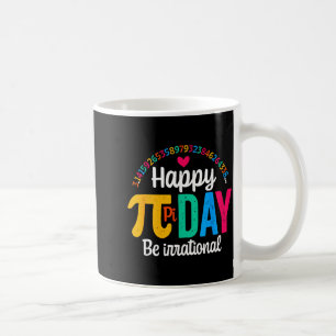 Pi Shirt Math Teacher Student Funny 3.14 Pie Happy Coffee Mug