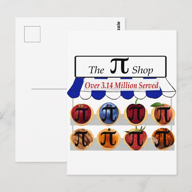 Pi Shop Postcard (Front/Back)