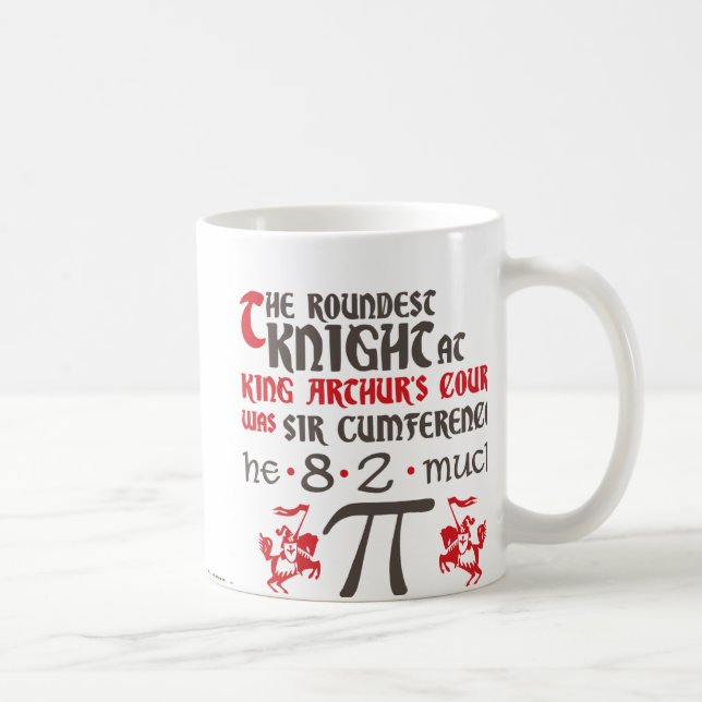 Pi Sir Cumference Coffee Mug (Right)