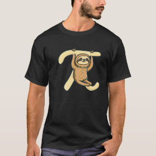Pi Sloth Symbol Pi Day T-Shirt