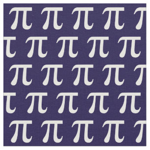Pi Symbol Cute Math Teacher Fabric