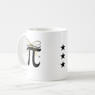 Pi Symbol Mug - Minimalist Math Pi Day Coffee Cup 