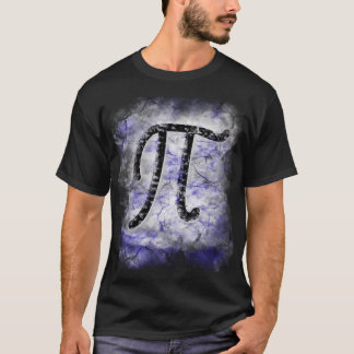 pi symbol t-shirt large shaved