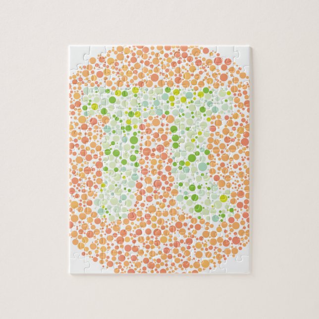 Pi test jigsaw puzzle (Vertical)