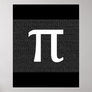 Pi - The Irrational Mathematical Constant Poster