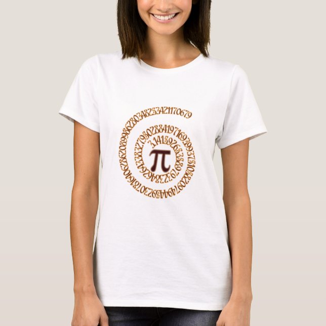 Pi to the Hundredth Decimal Place T-Shirt (Front)